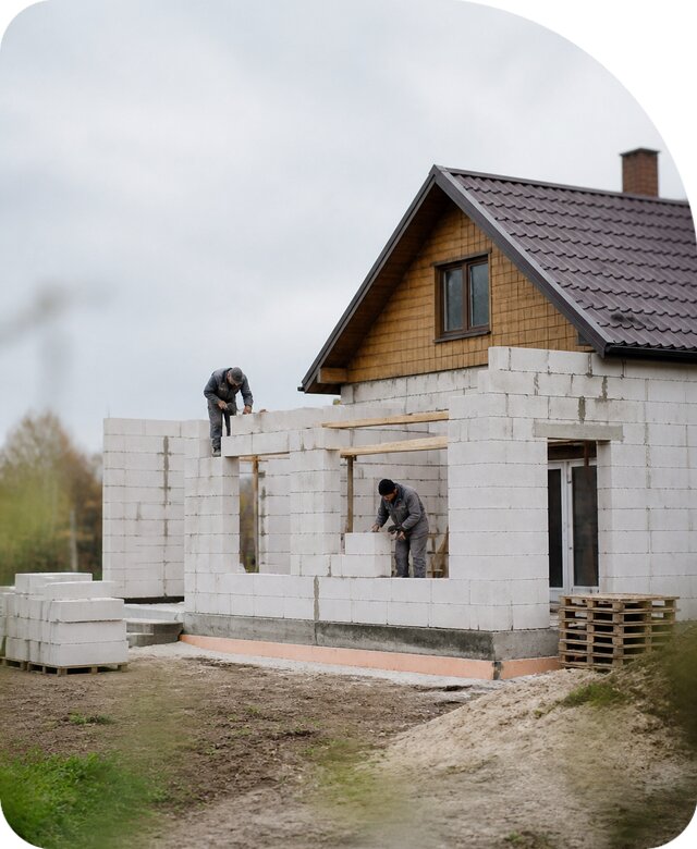 Пристройка из пеноблоков в Крымске под ключ от 36271 р. | РадиДОМА-Крм