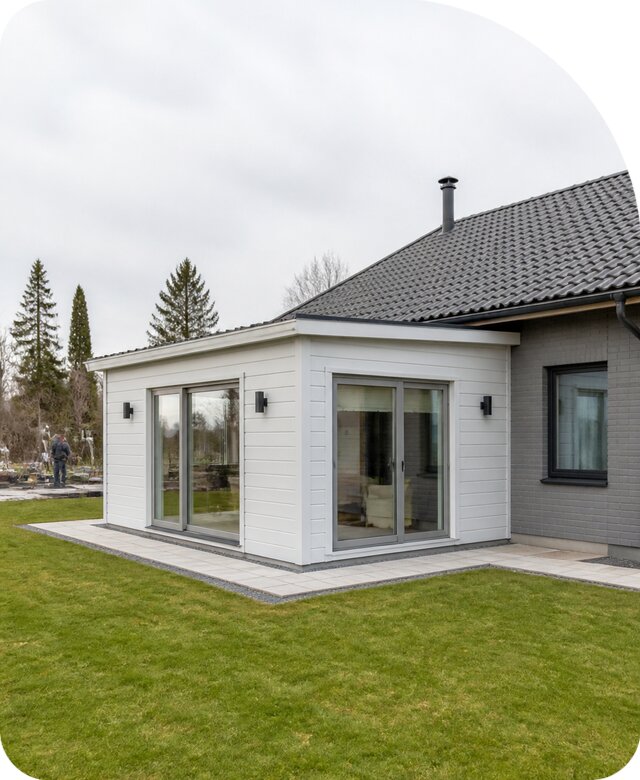 Строительство холодной пристройки в Крымске по цене 46634 р. | РадиДОМА-Крм