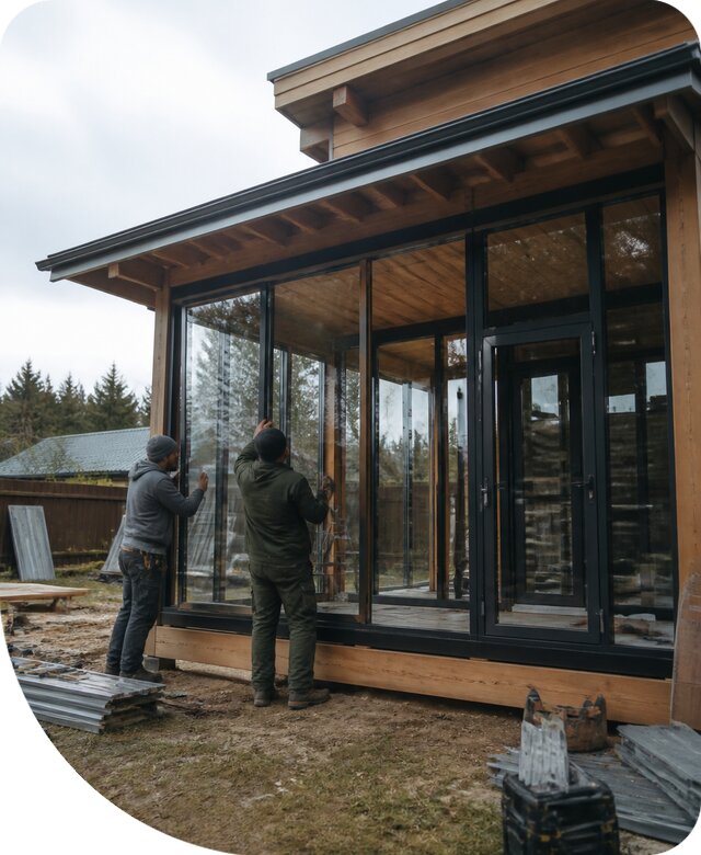 Профессиональное остекление веранды в Крымске под ключ